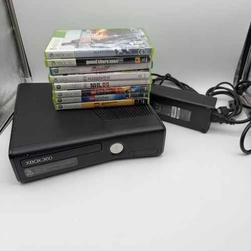 Xbox 360 slim 250gb console - xbox,