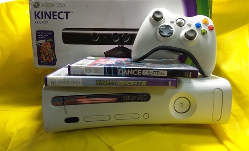 Xbox 360 kinect - w/,