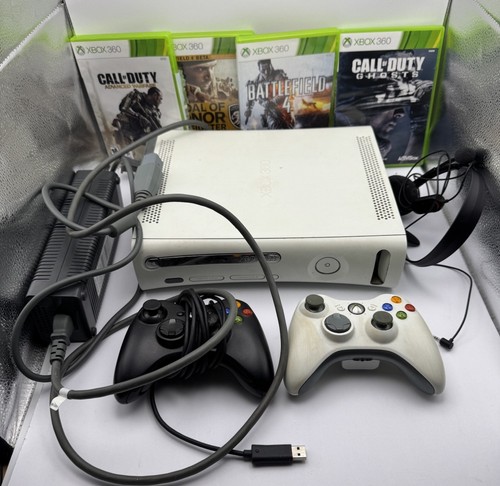 Xbox 360 white bundle four - 360, +