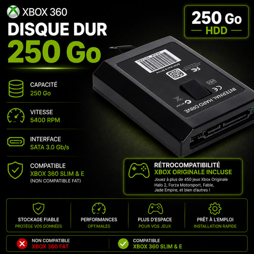 Disque dur xbox - dur,