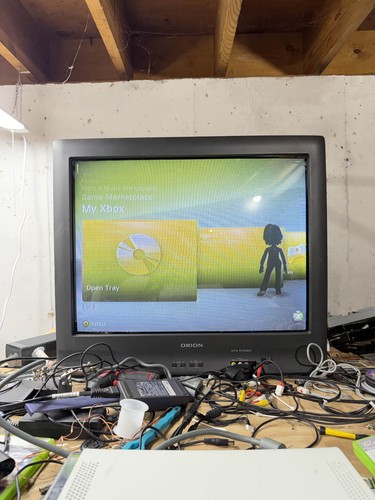 Xbox 360 unfixed falcon - xbox,